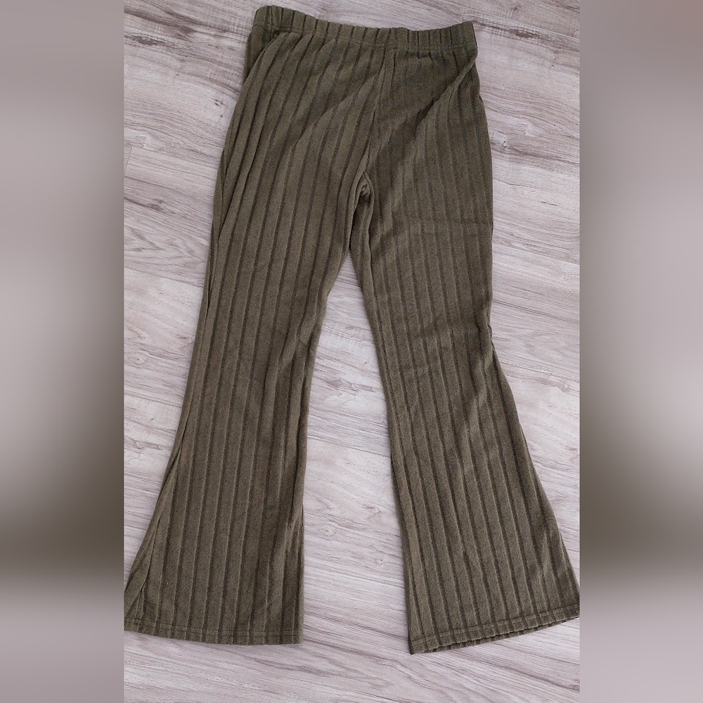 Elegant Olive Flare Pants